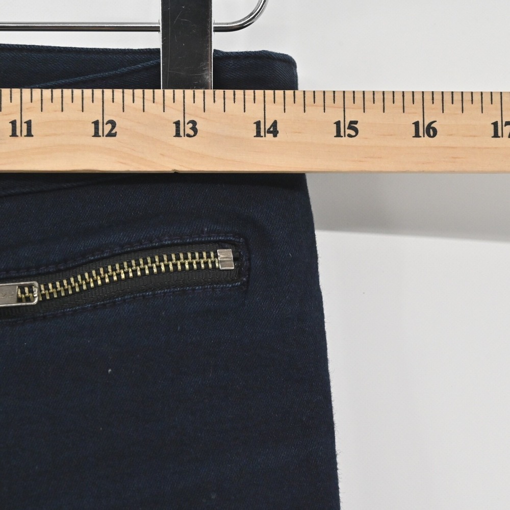 VERONICA BEARD Womens Jeans Size 4 Dark Wash Mid Rise Skinny Stretch Zip Pockets - Picture 3 of 13